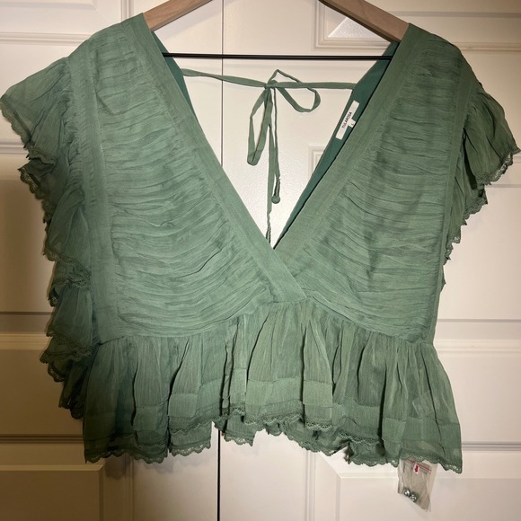 TULAROSA Kaia Top in Mint, Women's Size Large, NWT - Picture 12 of 14